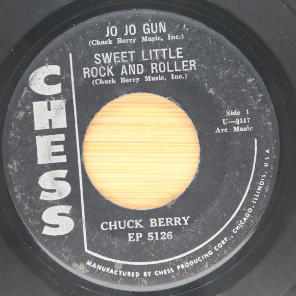 CHUCK BERRY - SWEET LITTLE ROCK AND ROLLER EP - SOUL CHESS EP 5126